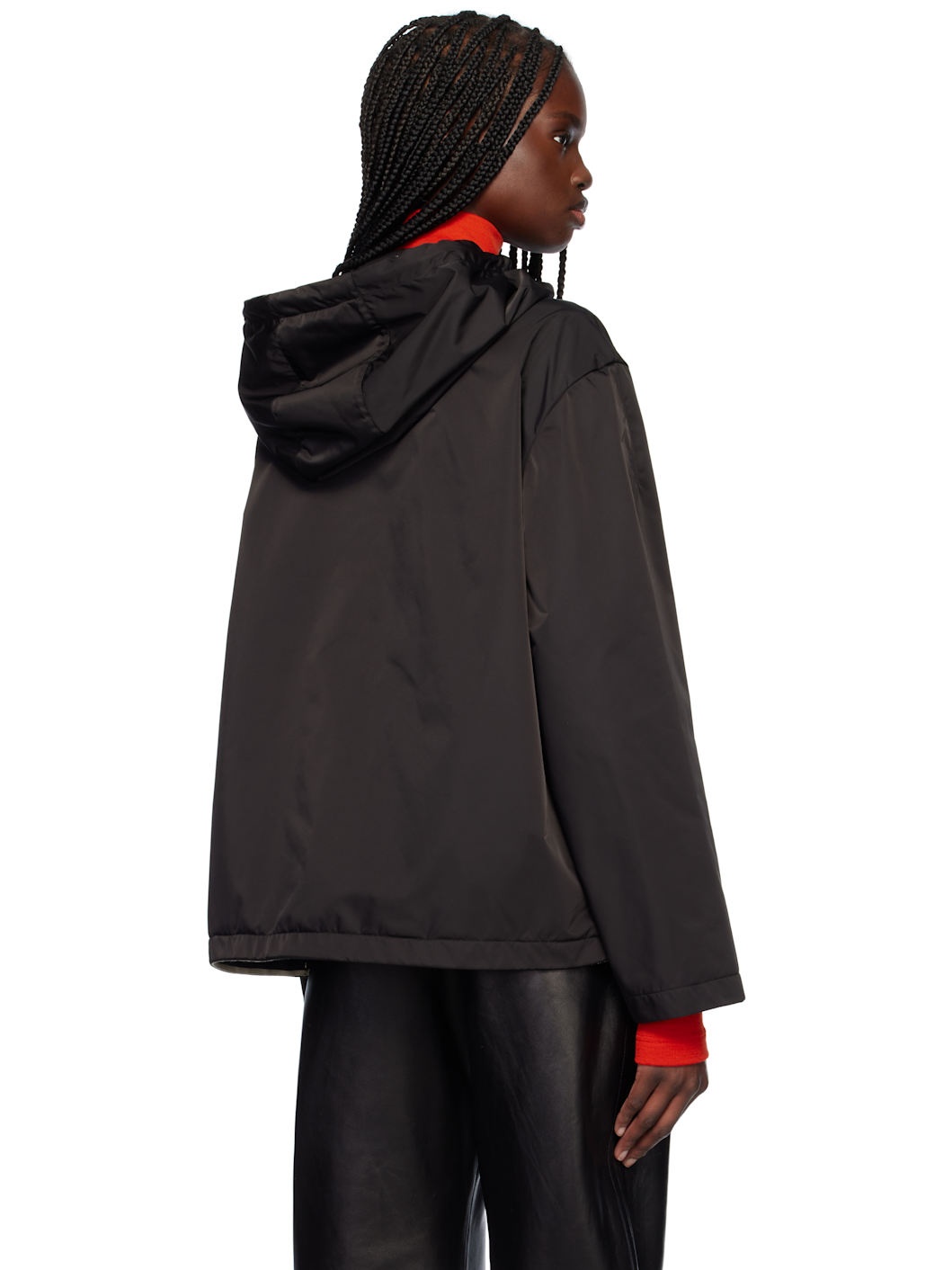 Black Cassiopea Hooded Jacket - 3