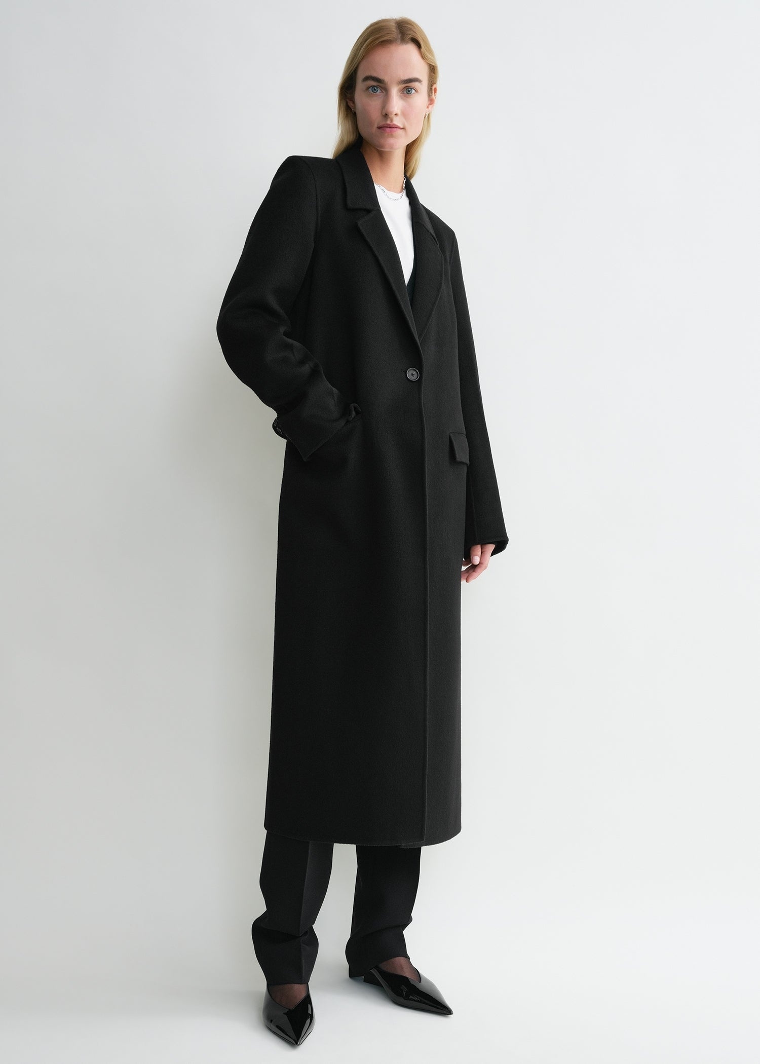 Classic doublé coat black - 3