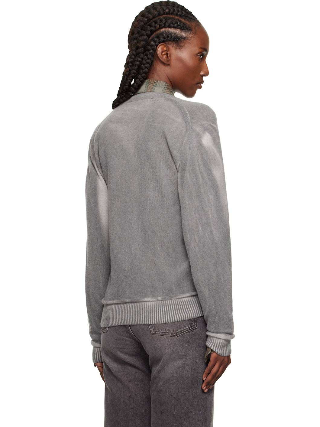 Gray Dual Cardigan - 3