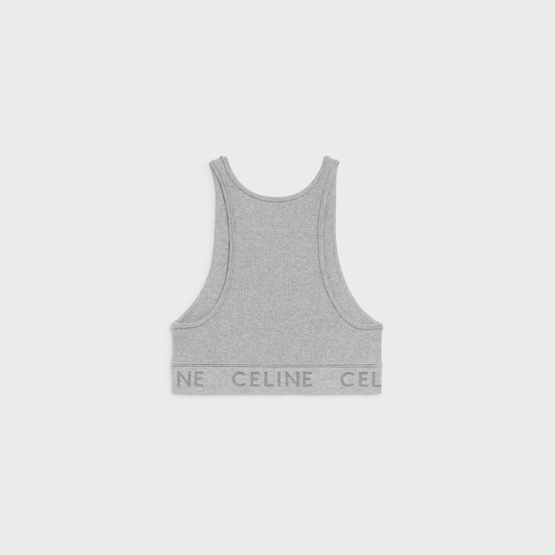 CELINE CELINE SPORTS BRA IN ATHLETIC KNIT outlook