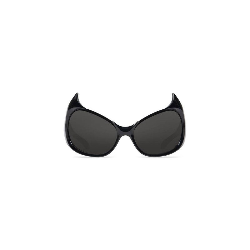 BALENCIAGA Gotham Cat Sunglasses in Black - 745061T00071000