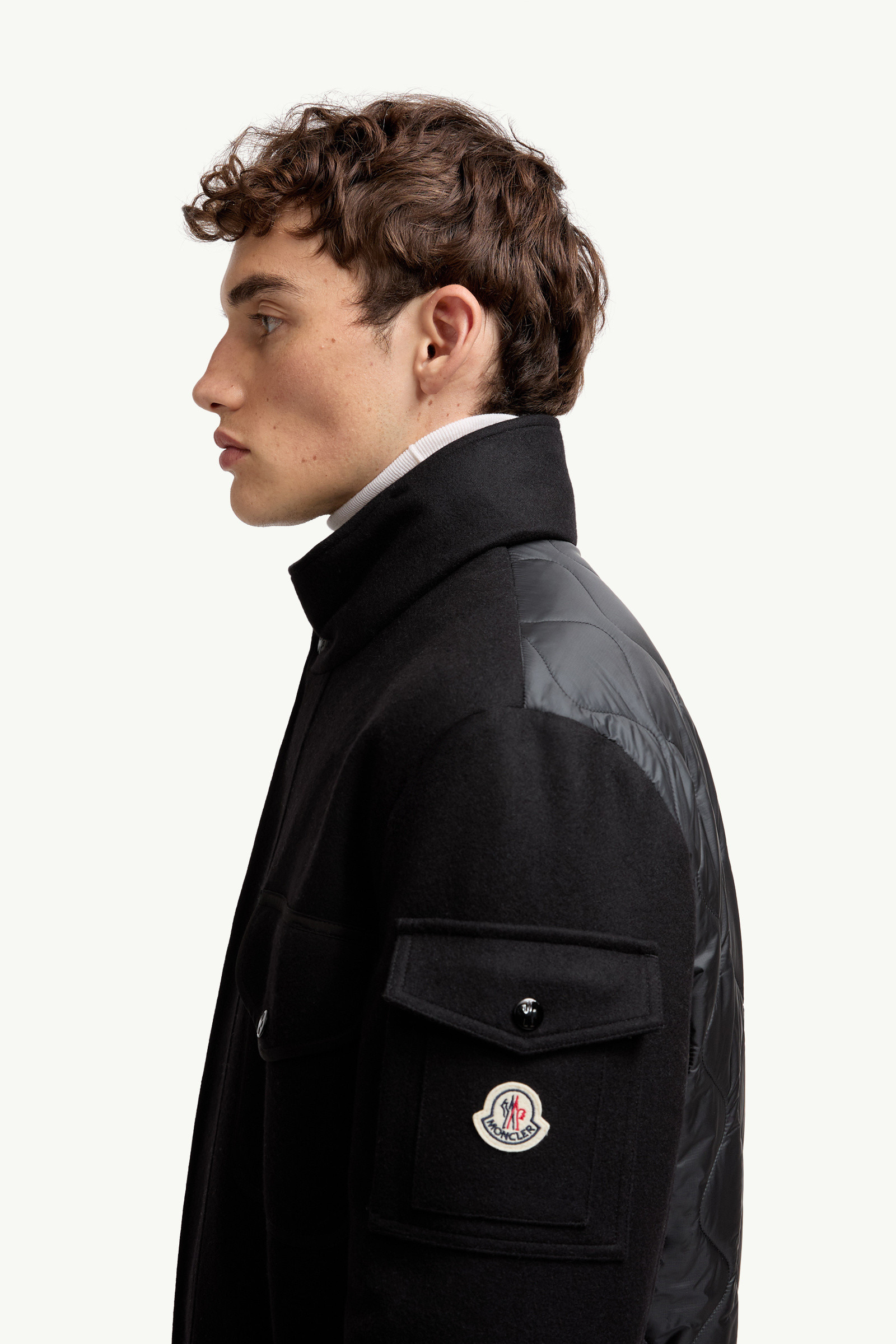 Avoine Wool Short Down Jacket - 4