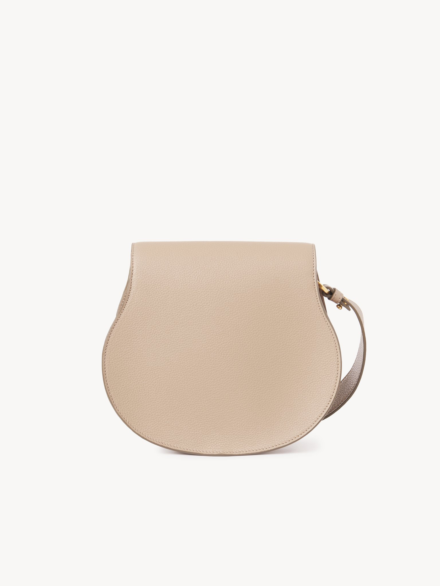 MARCIE SADDLE BAG IN GRAINED LEATHER - 3