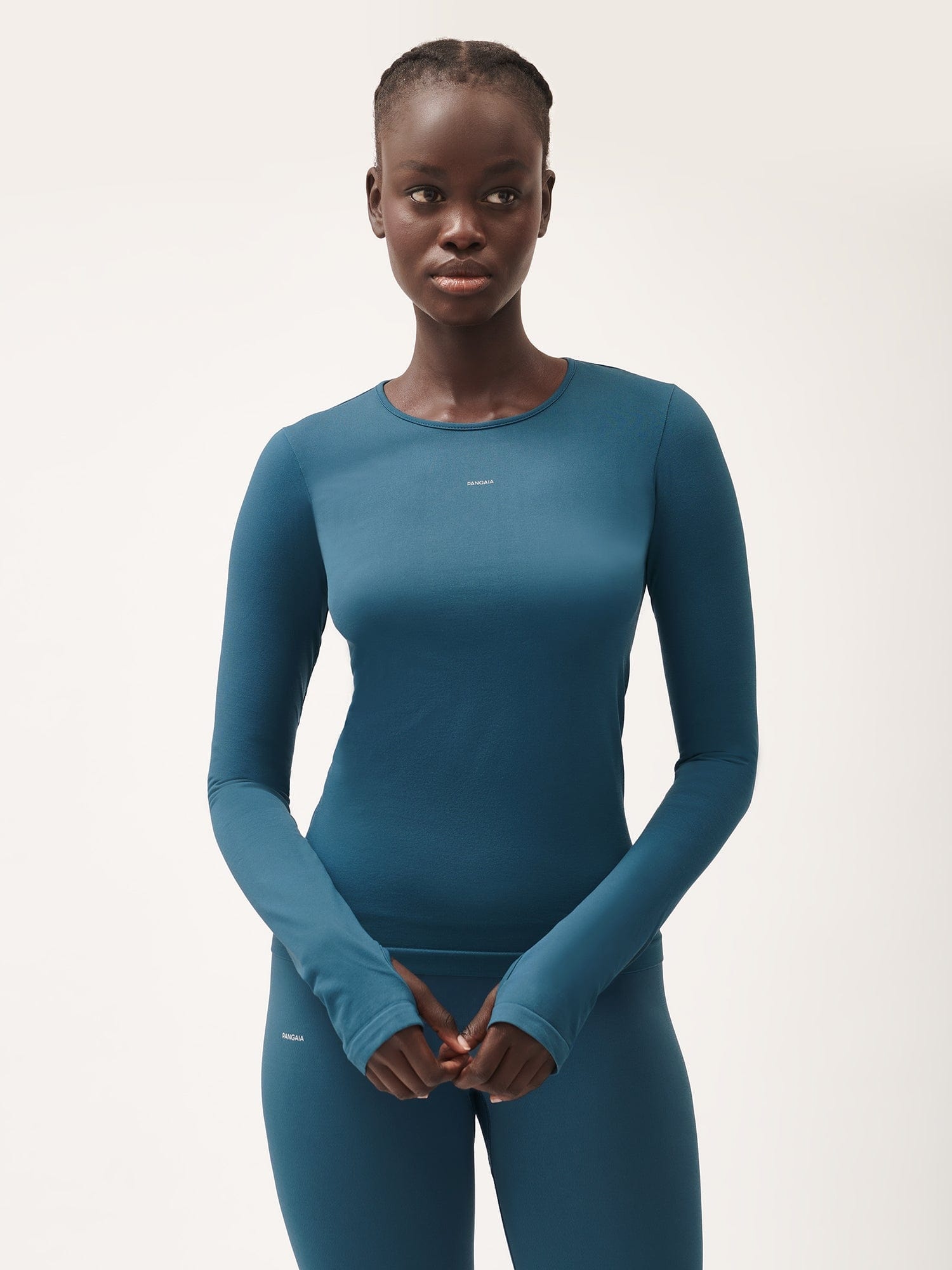 Women's Plant-Stretch Long Sleeve Top - Storm Blue - 2