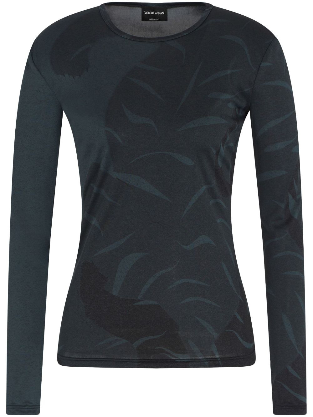 silk T-shirt - 1