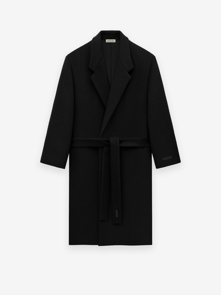 Melton Wool Overcoat - 3