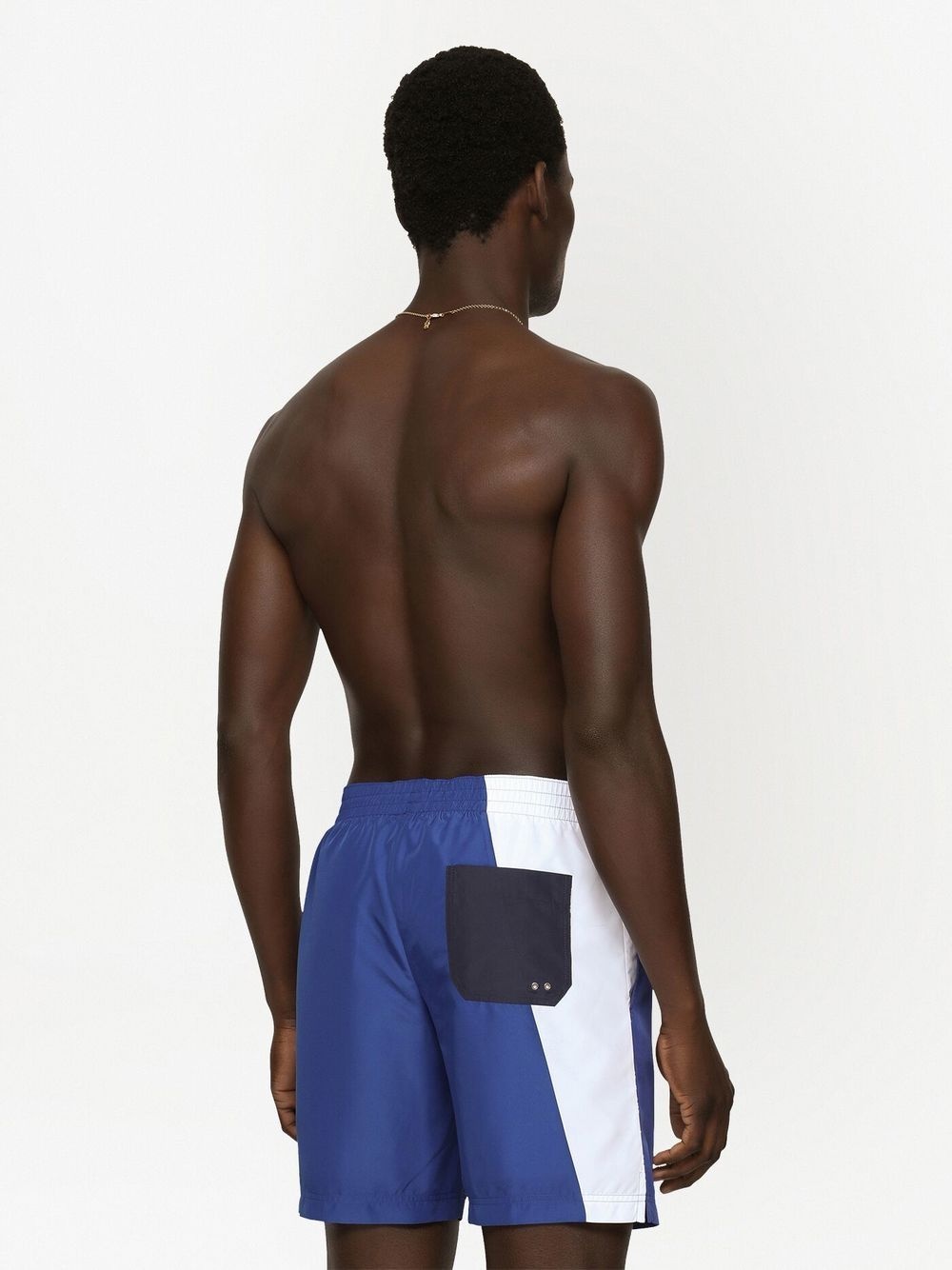 colour-block swimming shorts - 4
