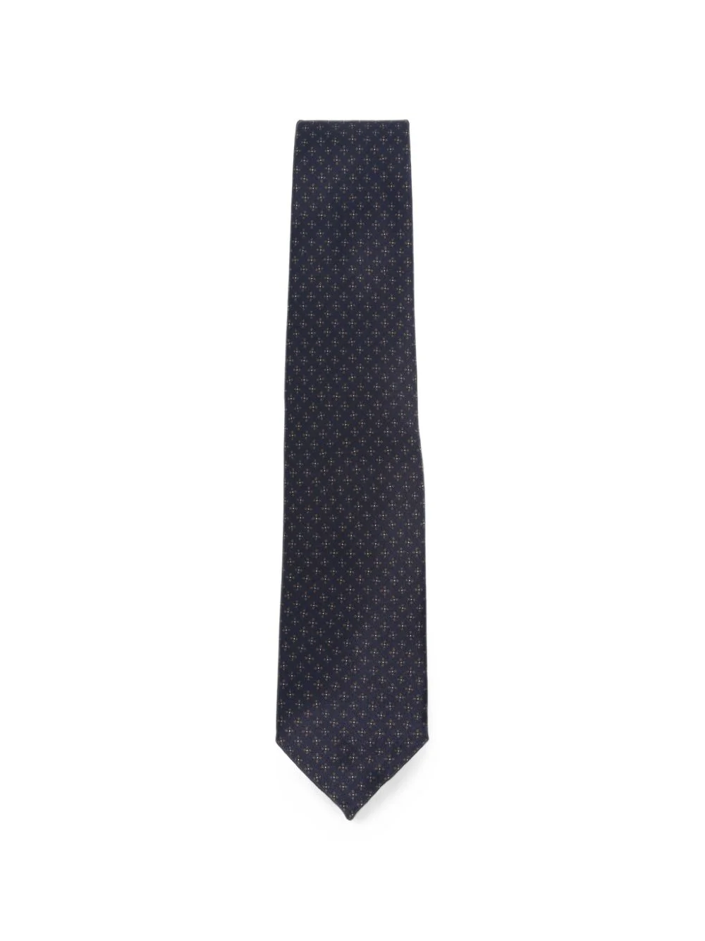 geometric-print tie - 1