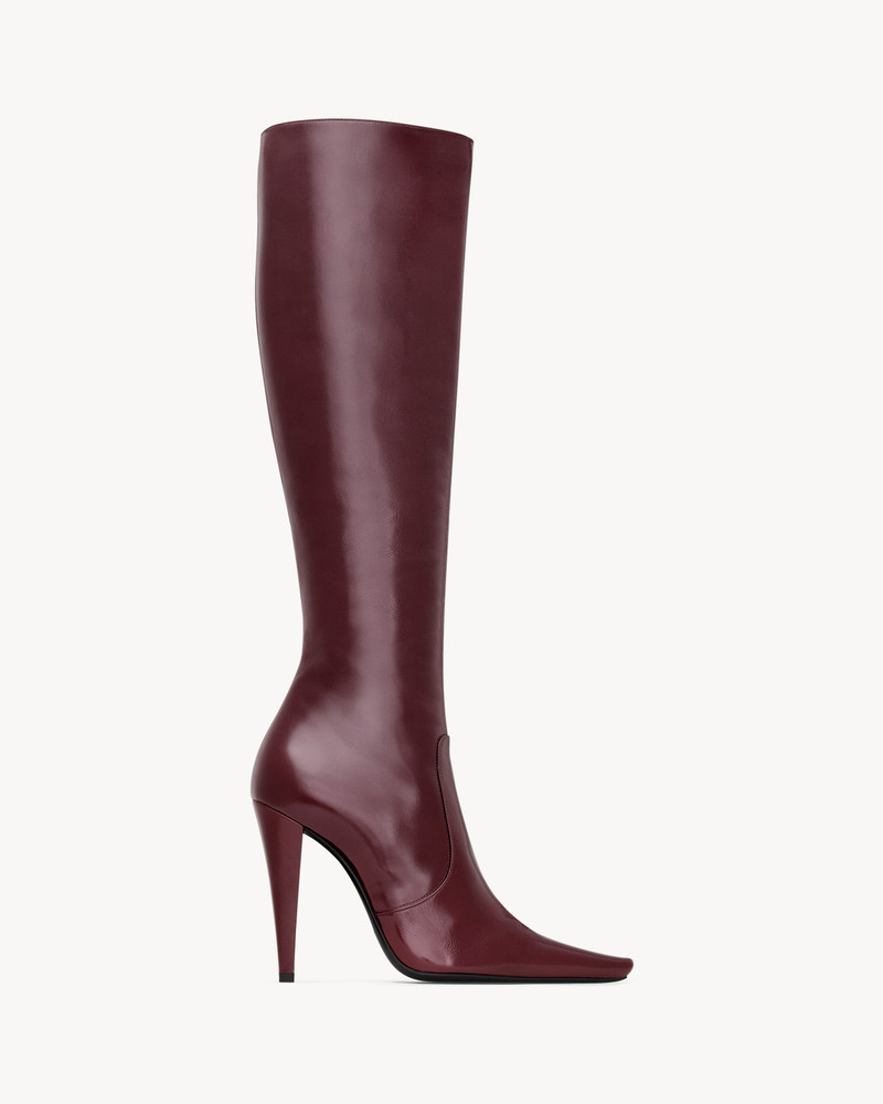 77 BOOTS IN SMOOTH LEATHER 1