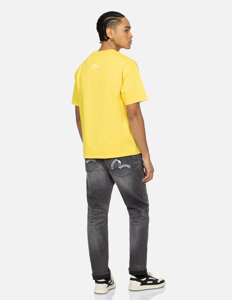 DARUMA AND DICE PRINT RELAX FIT T-SHIRT 4