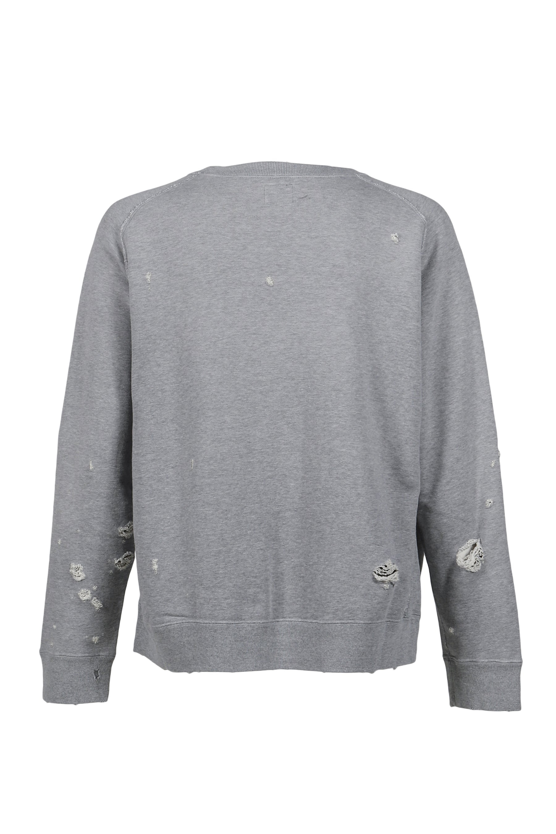 DECONSTRUCTED SWEAT SHIRT - COTTON FRENCH TERRY / H.GRY - 2