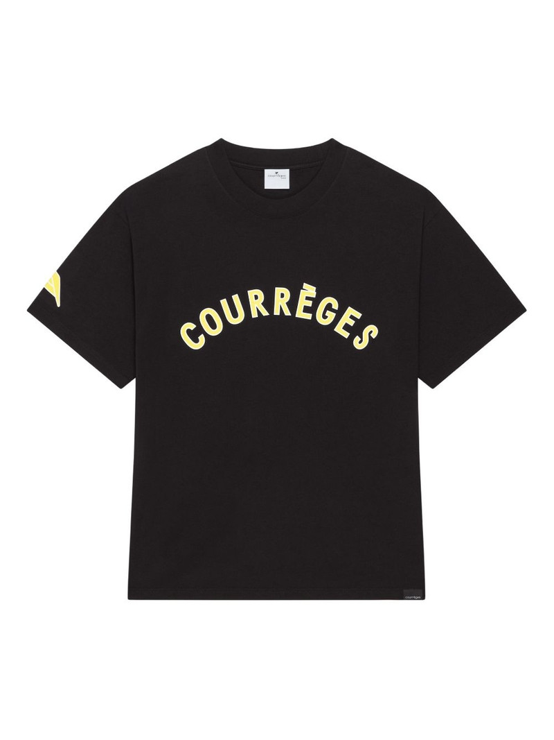 logo-print short-sleeve T-shirt 1