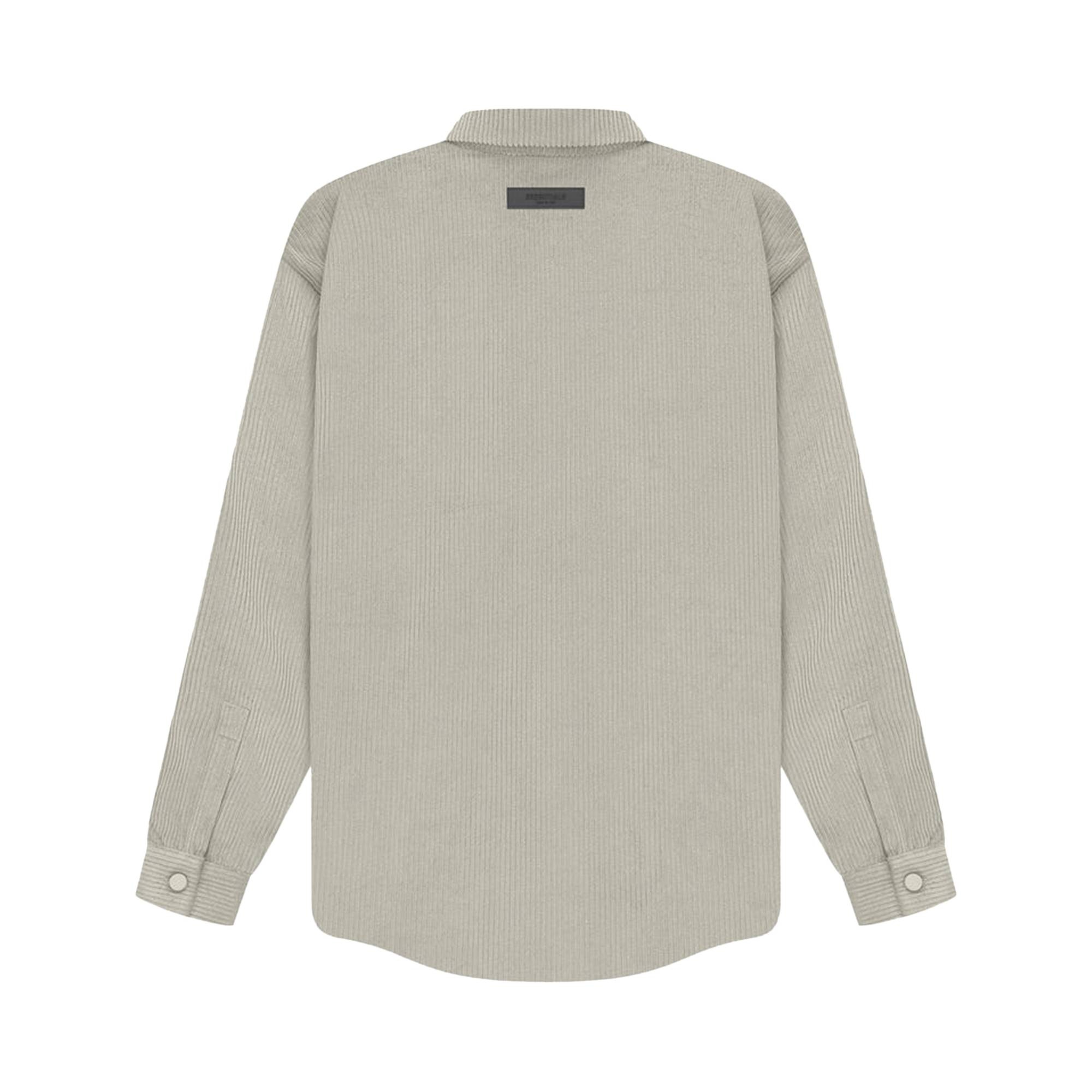 Fear of God Essentials Corduroy Shirt Jacket 'Seal' - 2