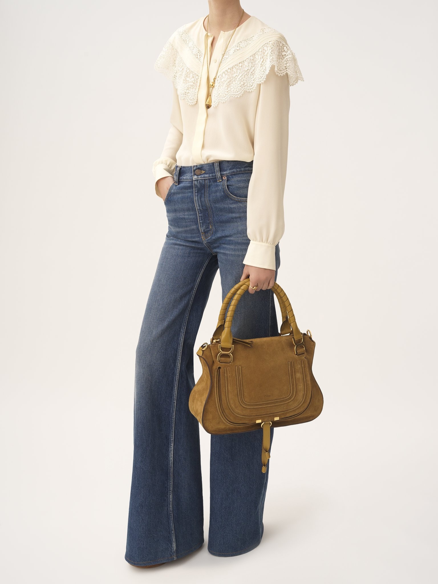 MARCIE BAG IN SUEDE LEATHER - 7