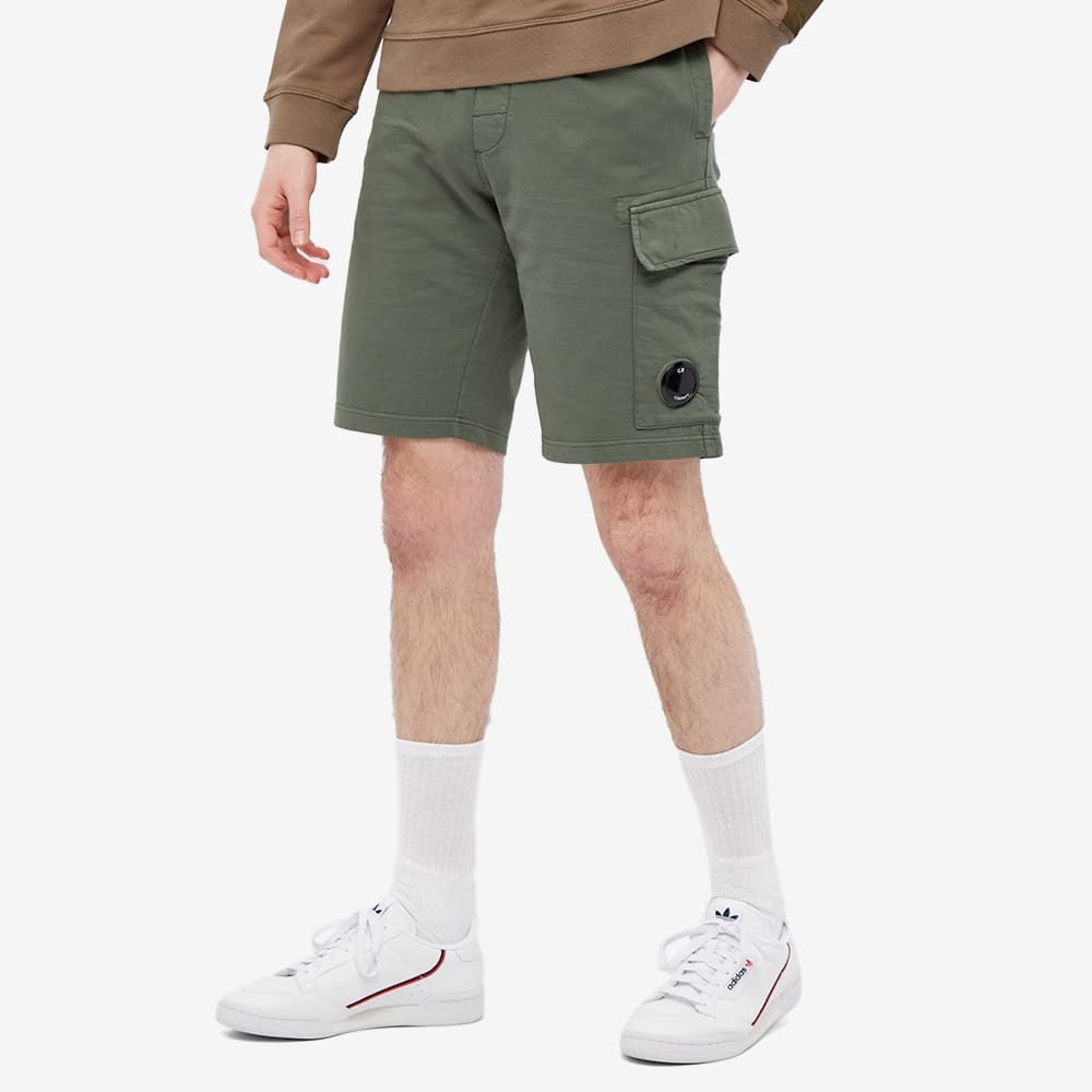 C.P. Company Lens Pocket Cargo Sweat Short - 4