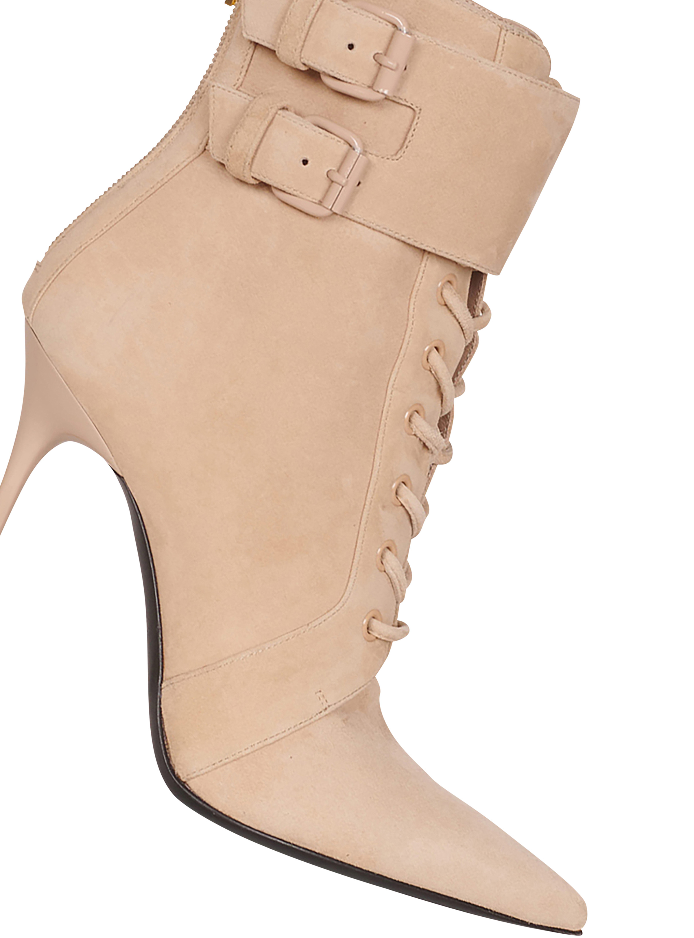 Suede Uria ankle boots - 5