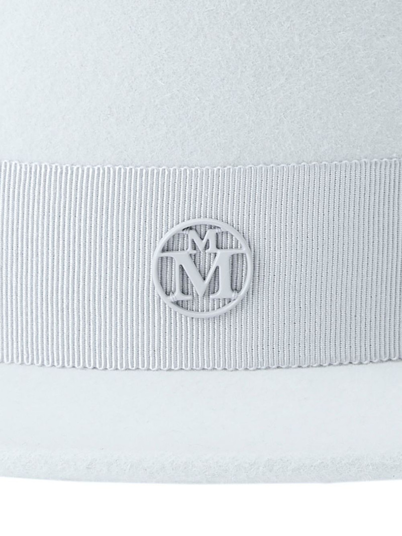 MAISON MICHEL Kiki woolo-felt capeline hat outlook