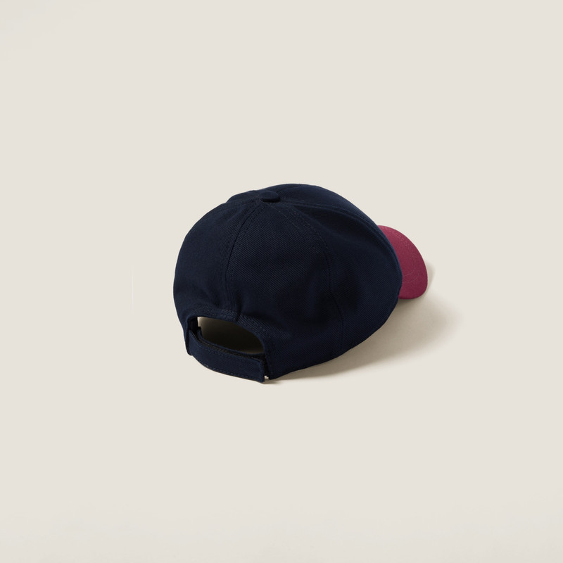 Miu Miu Drill baseball cap outlook