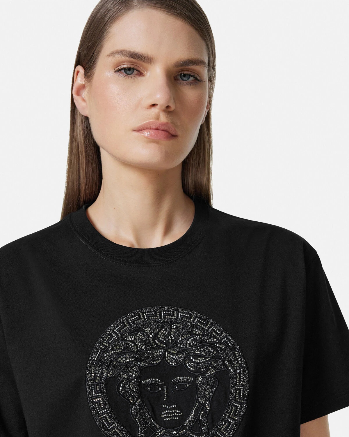 Embellished Medusa T-Shirt - 3