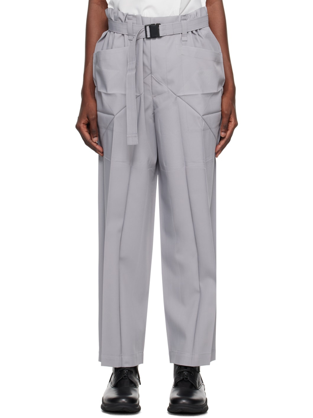 Gray Edge Trousers - 1