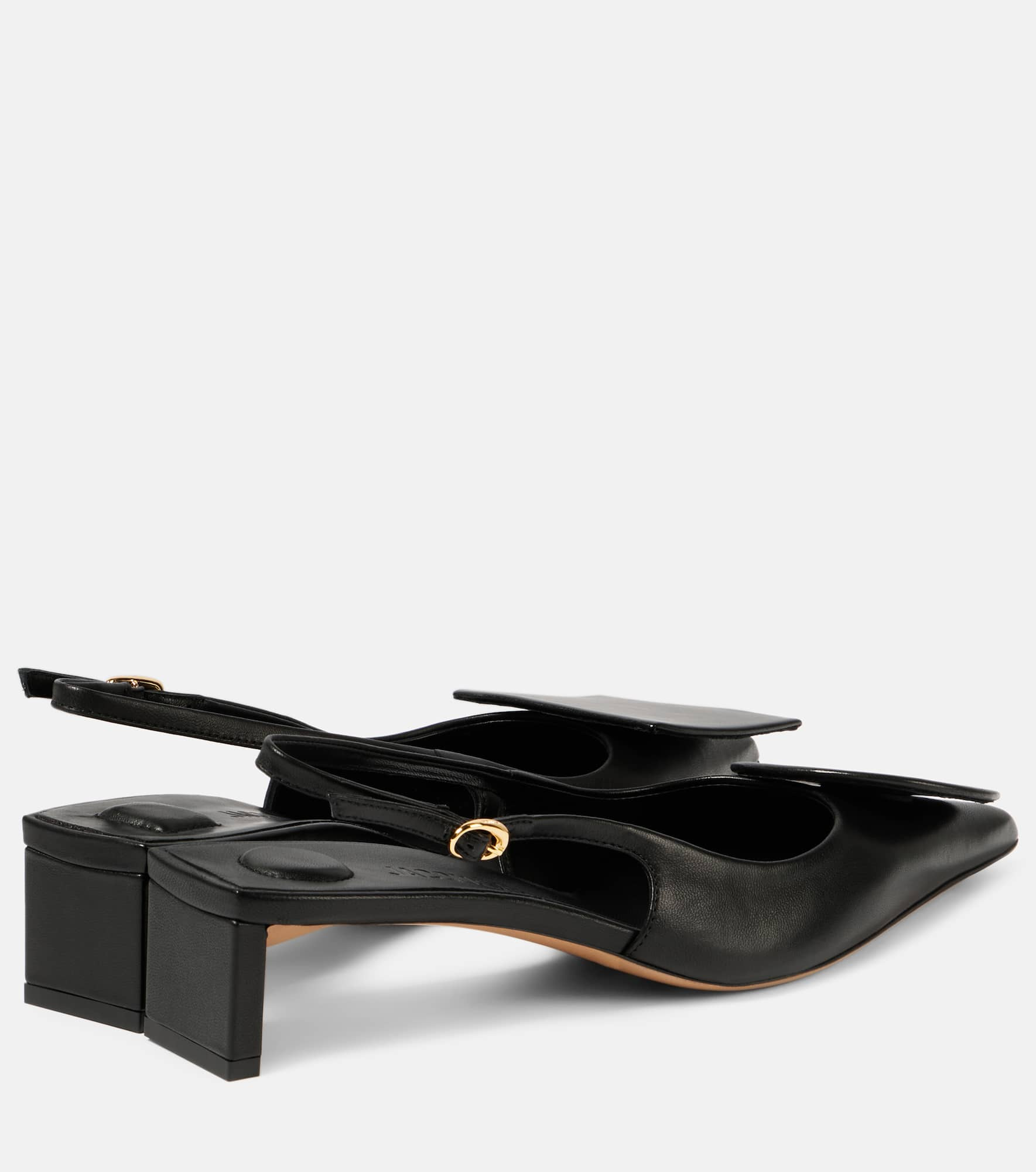 Les Slingbacks Duelo leather pumps - 3