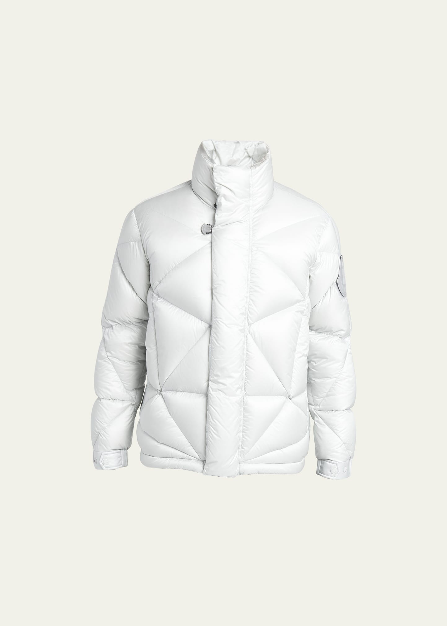 Moncler x Pharrell Williams Men's Triangle Quilt Puffer Jacket - 1