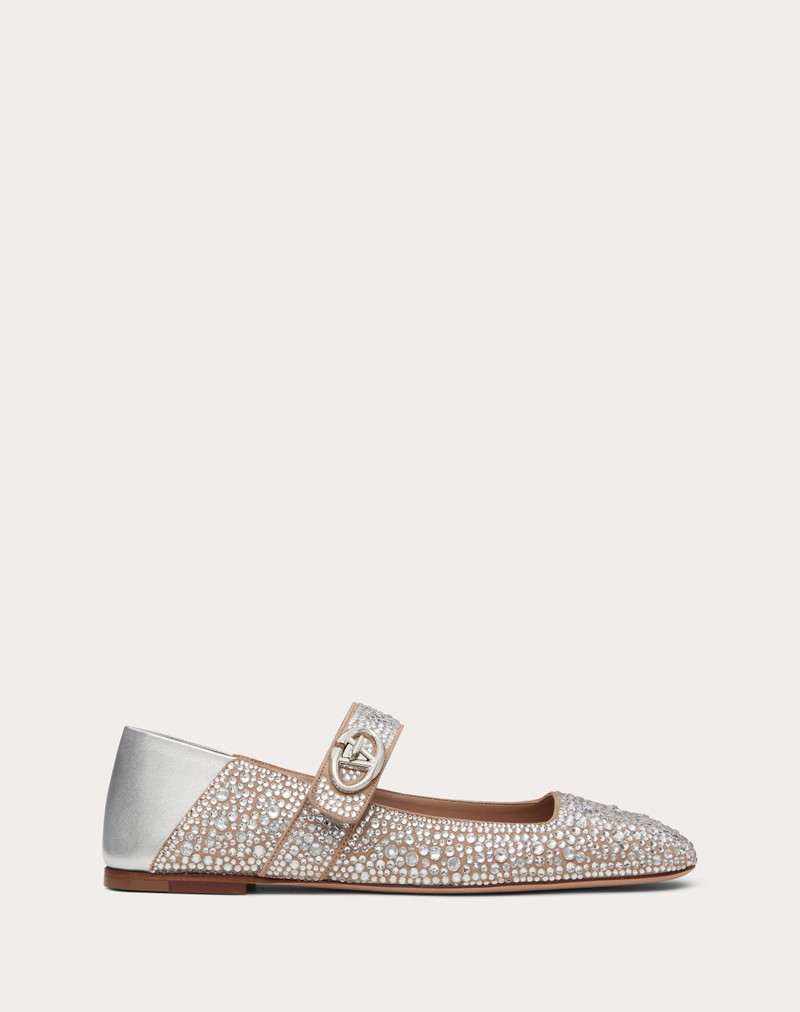 VLOGO LOCKER MARY JANE BALLERINA WITH CRYSTALS 1