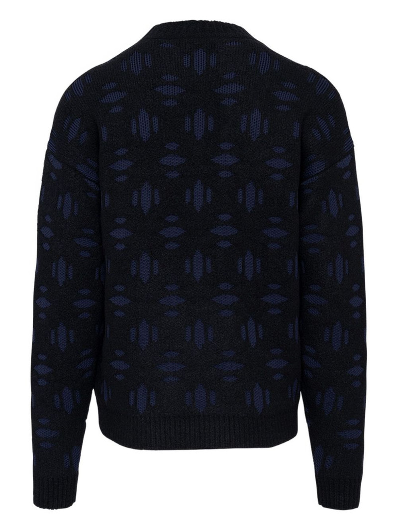 snowflake crew-neck sweater 4