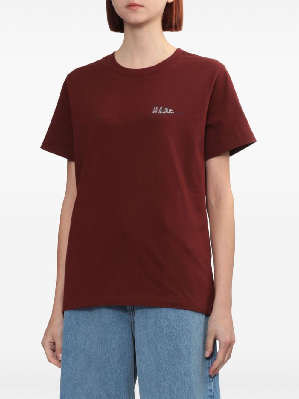 logo-print T-shirt - 3