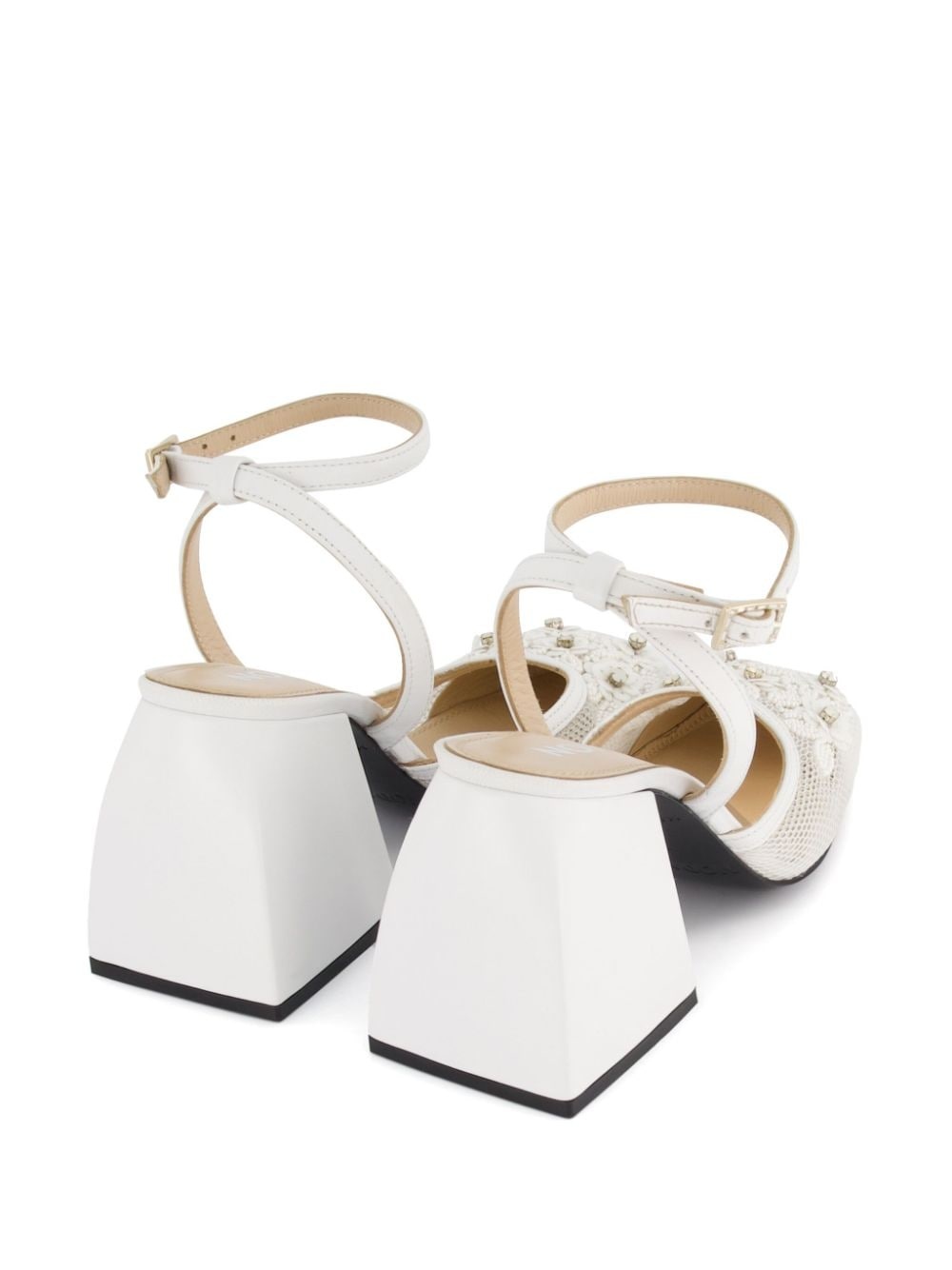 Bulla Camille 90mm embellished pumps - 3