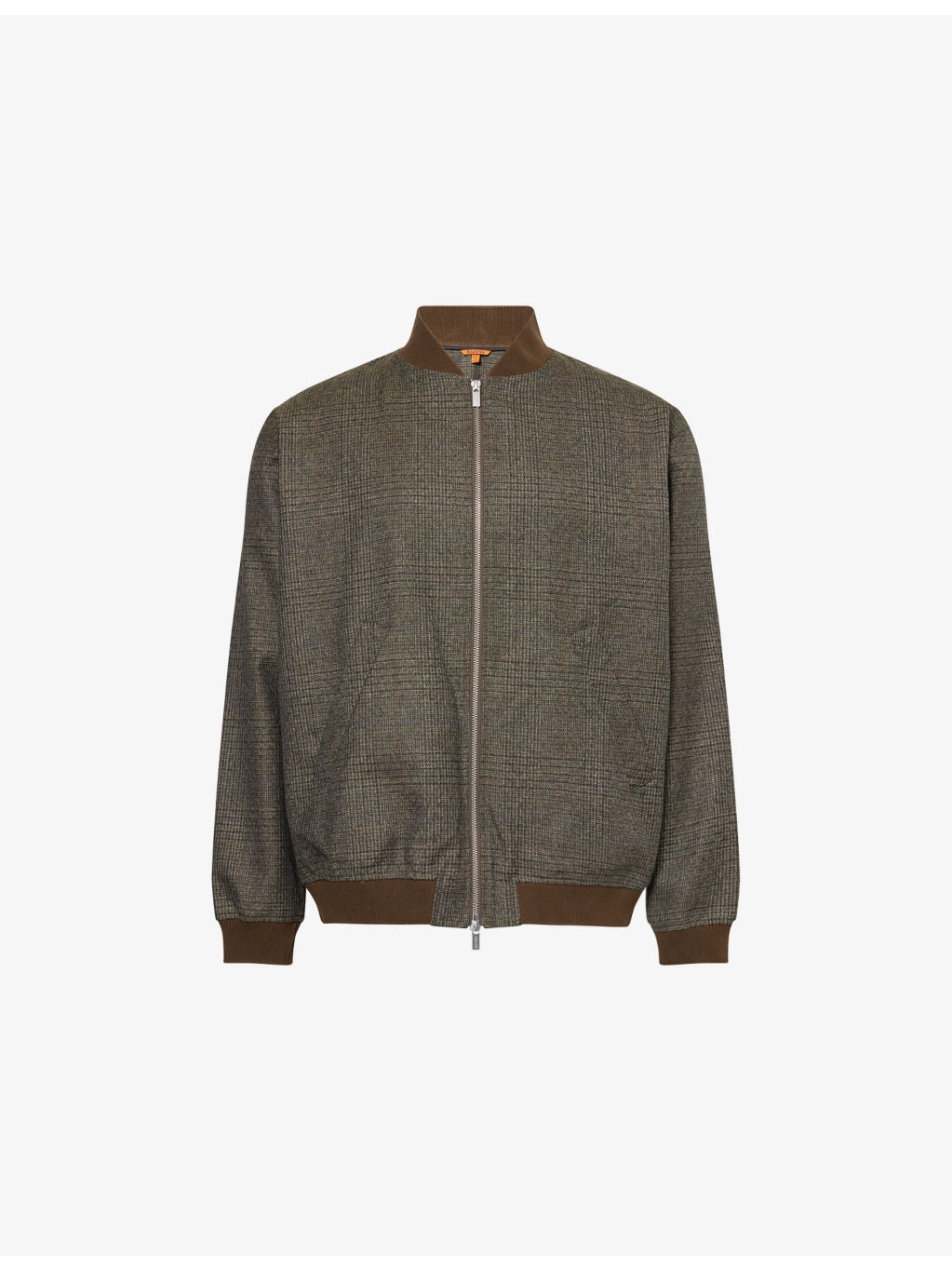 Gabier Checked Wool Jacket - 1