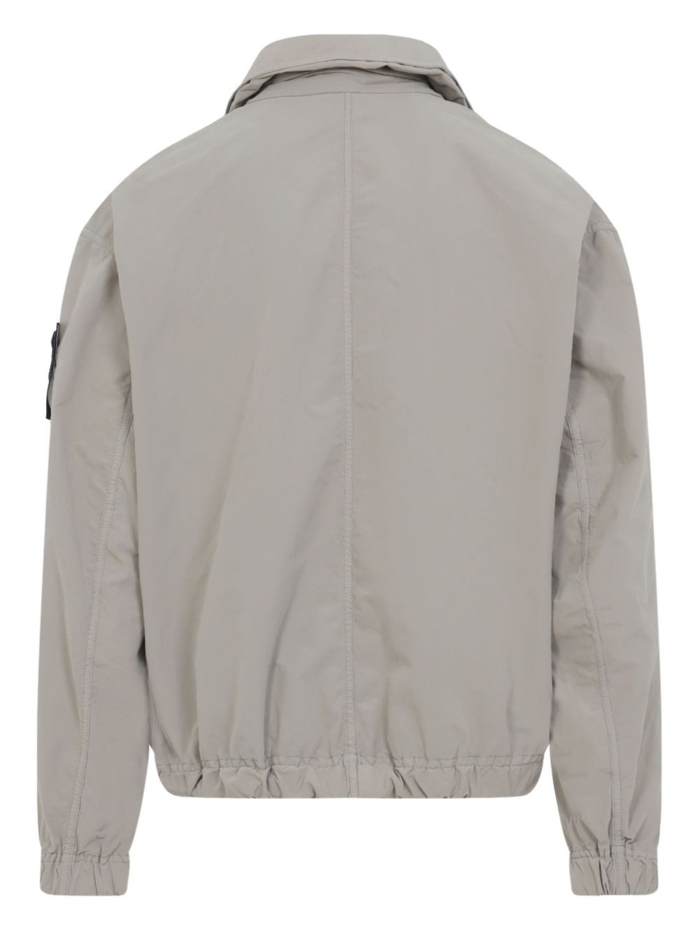 zip-fastening bomber jacket - 2