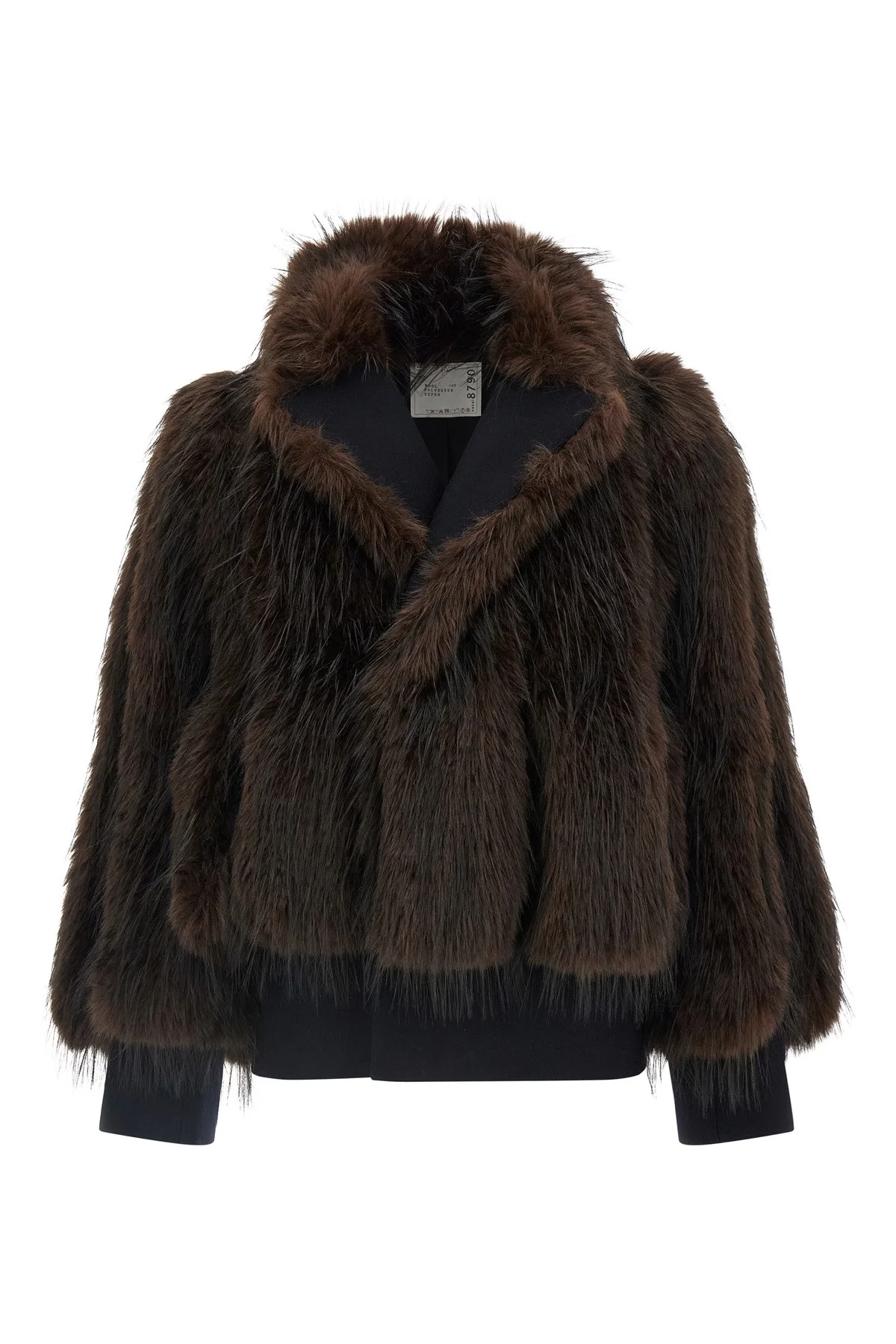 Jacket With Fur Inserts - 1