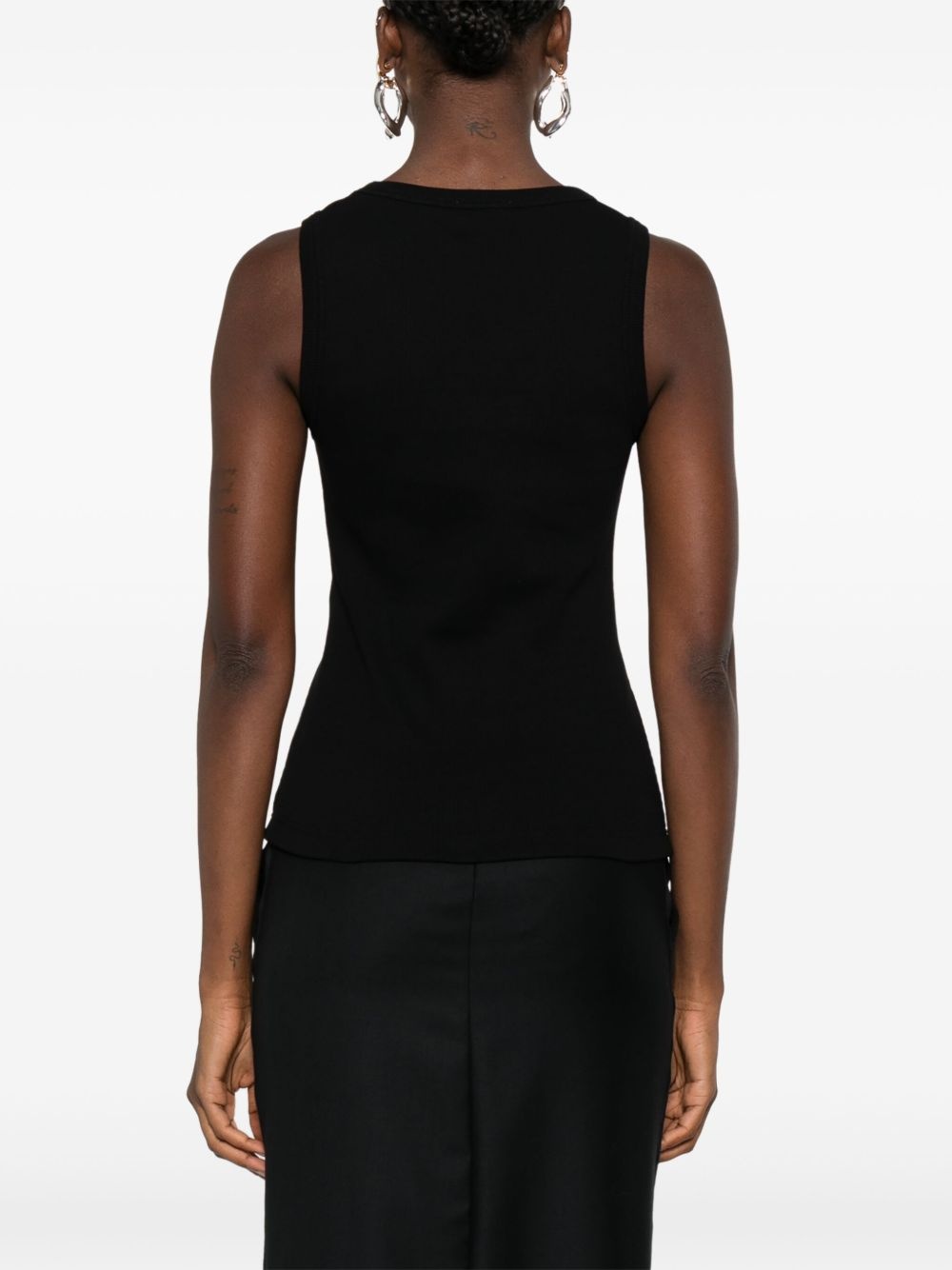logo-plaque tank top - 4