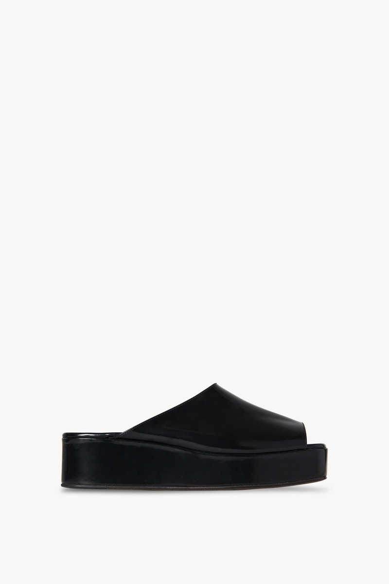 Emi Flatform 샌들 가죽 1