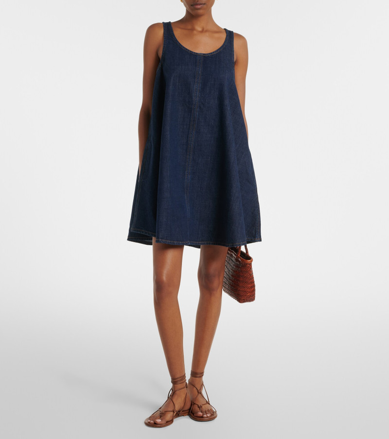 FRAME Skipper denim minidress outlook