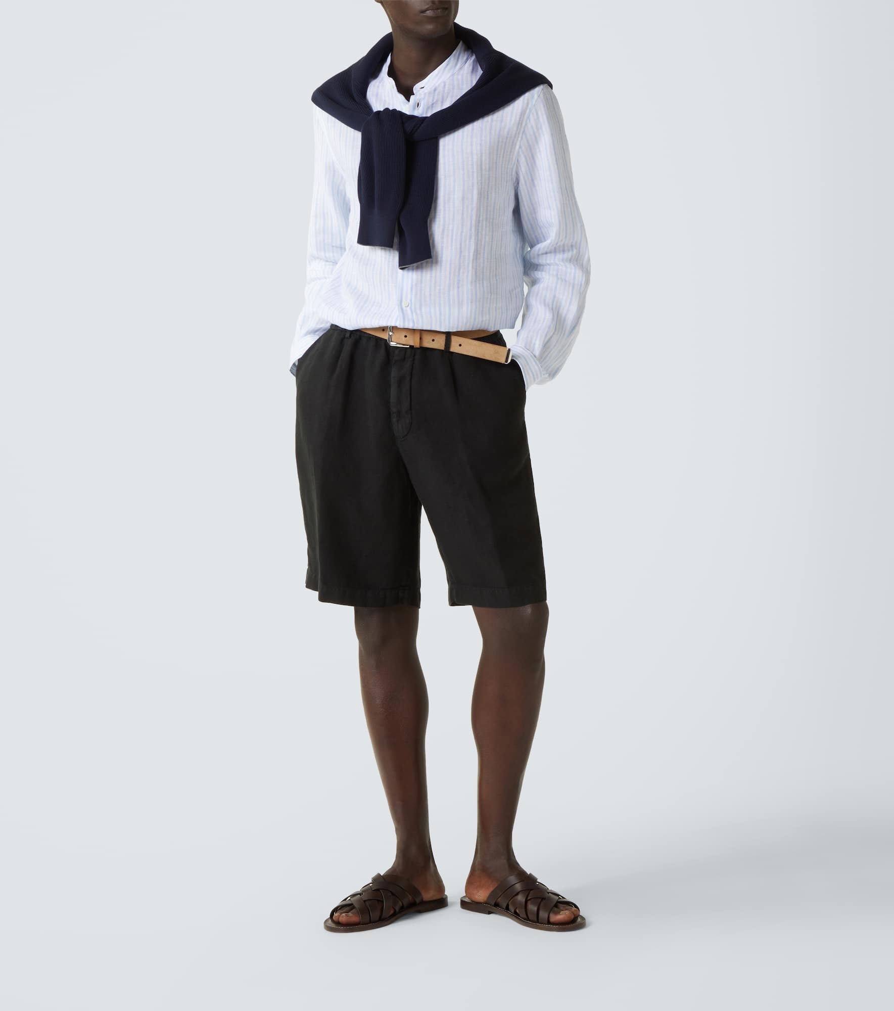 Striped linen shirt - 2
