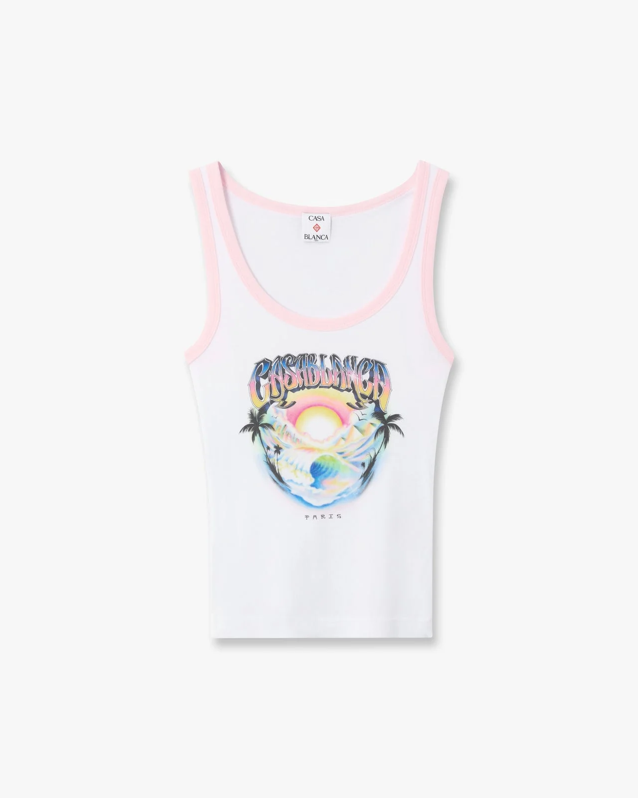 Multicolour Airspray Printed Tank Top - 1