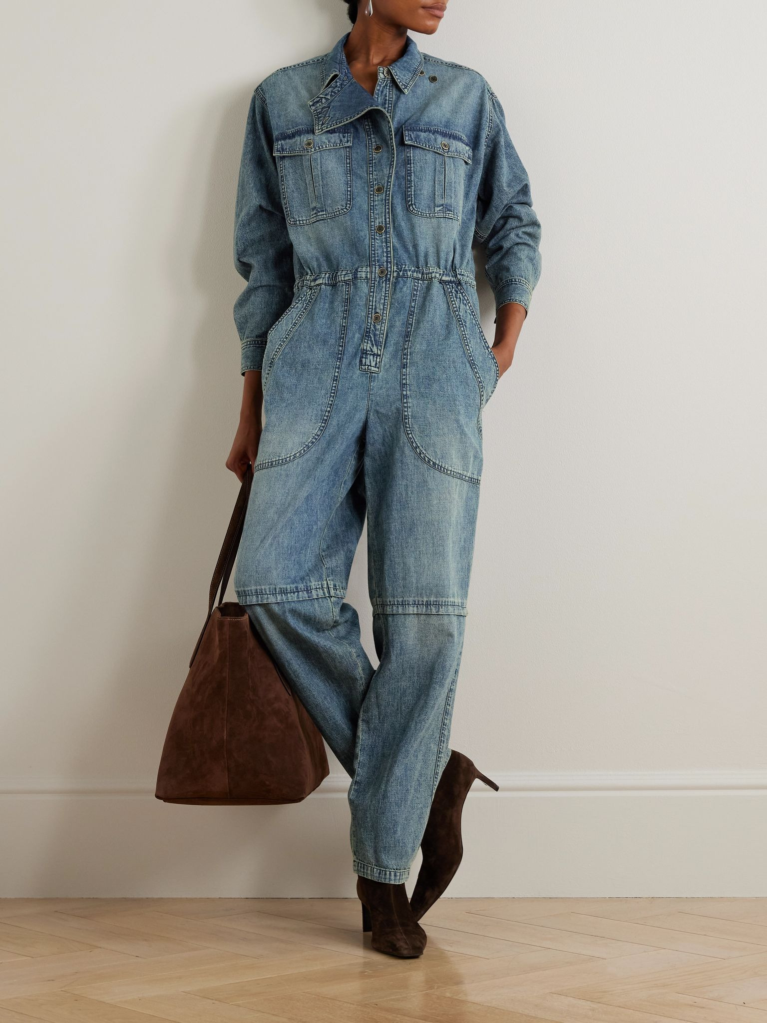 Nadia denim jumpsuit Blue - 2