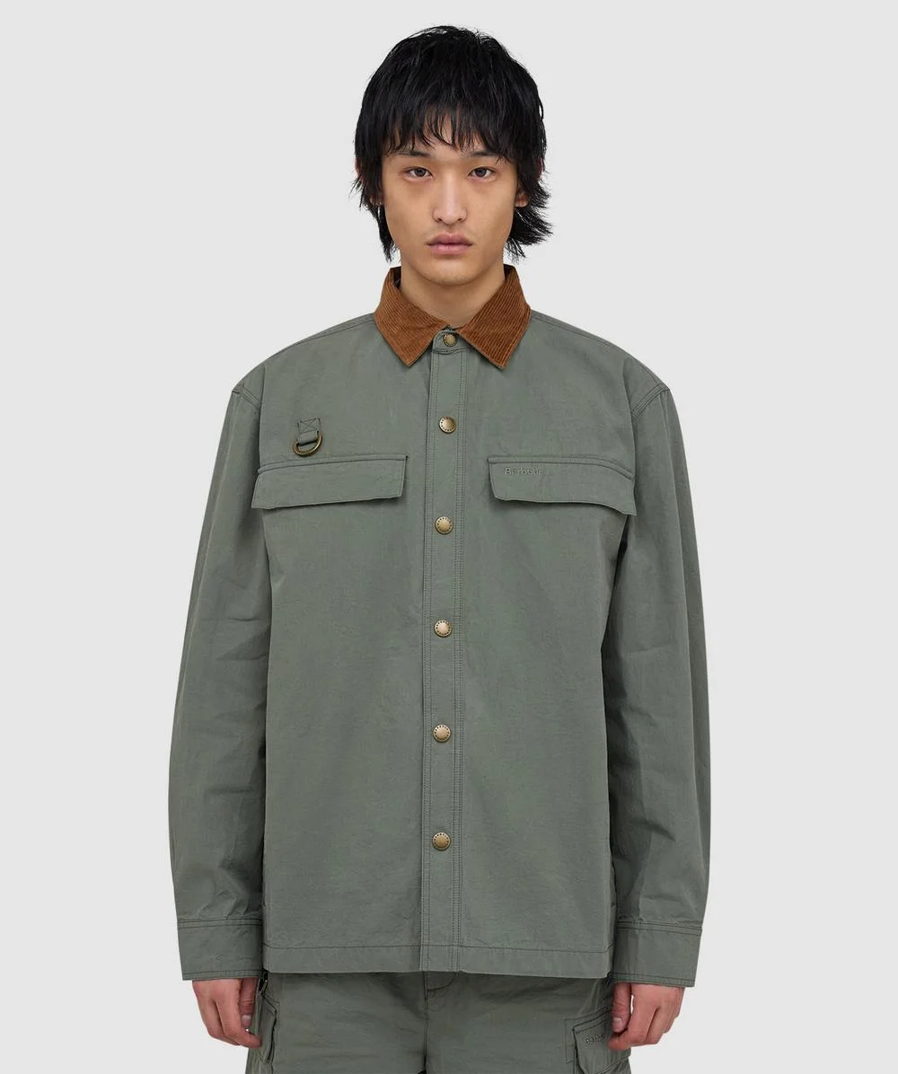 Spey poplin overshirt - 1
