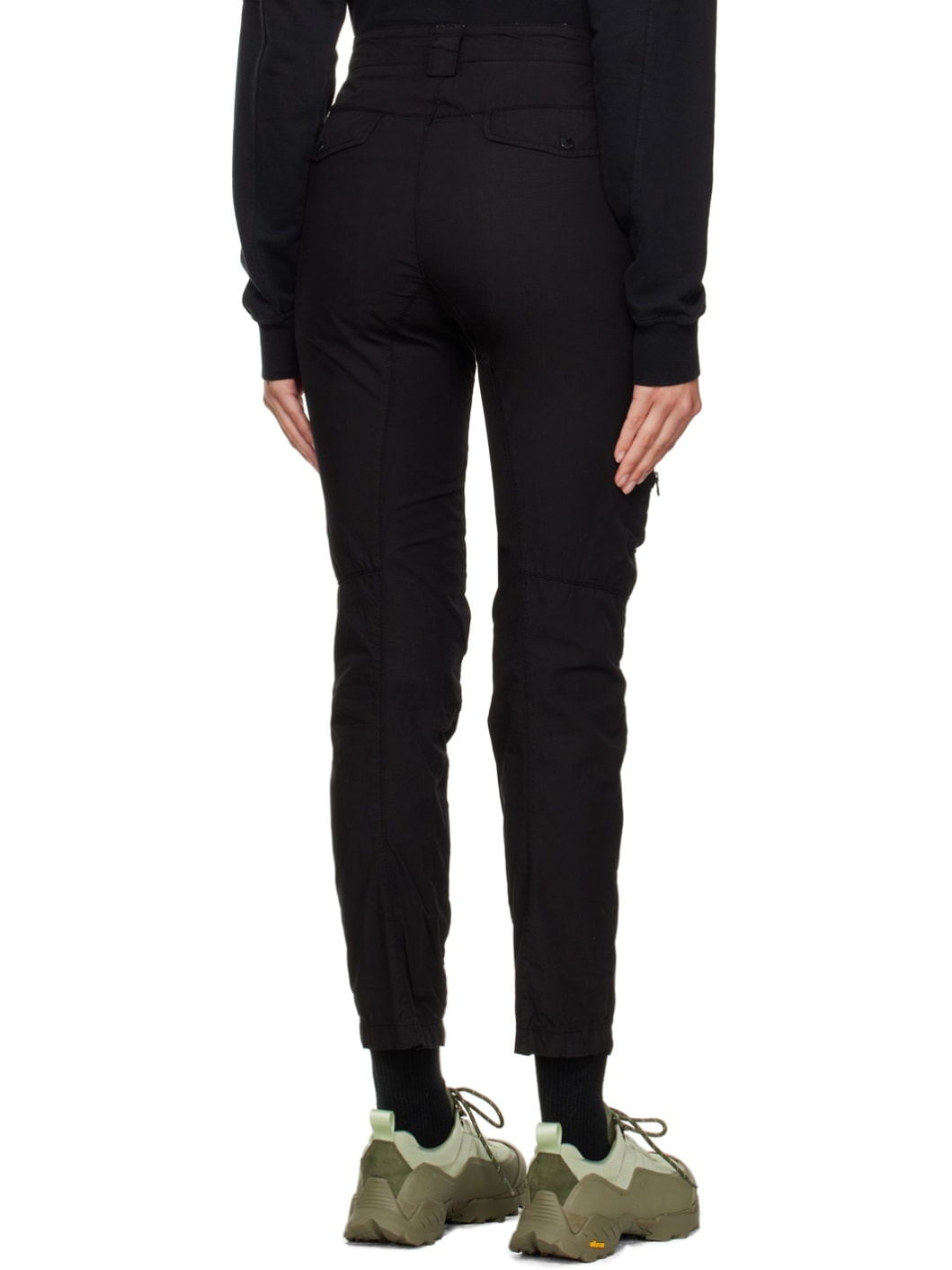 White Lens Cargo Pants - 5