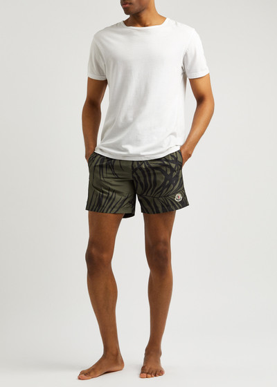 Moncler Printed shell swim shorts outlook