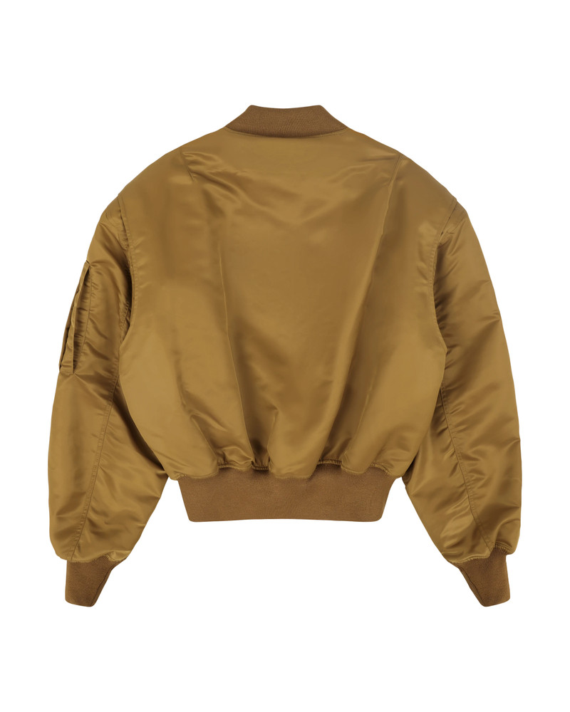 CROPPED BROAD BOMBER SPICED YELLOW 7
