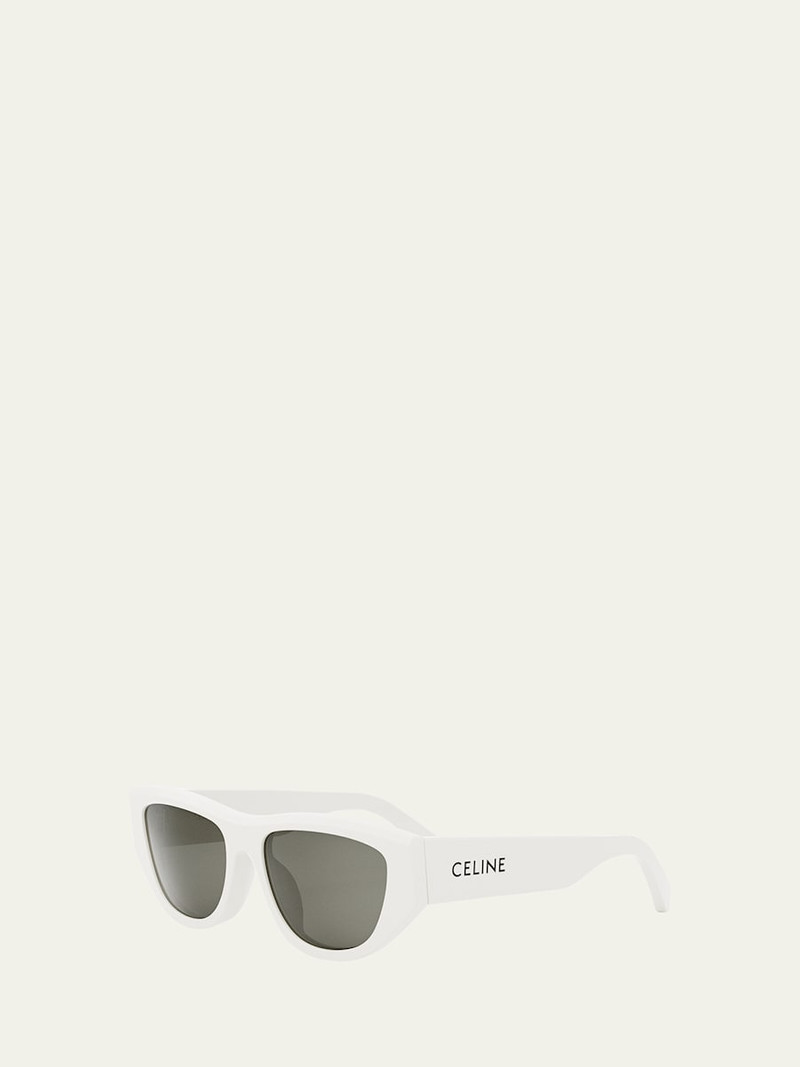 CELINE Monochroms Acetate Cat-Eye Sunglasses outlook