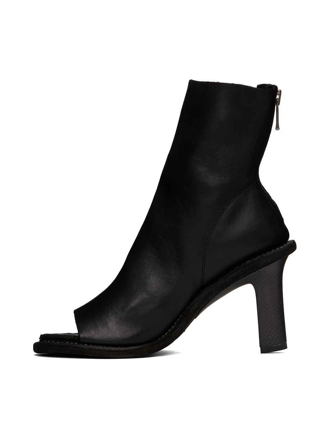 Black Guidi Edition Heels - 3