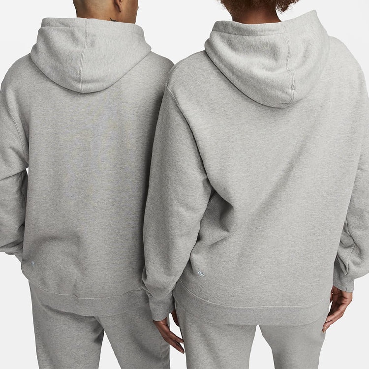 Nike x NOCTA Drake Fleece Basketball Hoodie 'Grey' DX2838-063 - 3