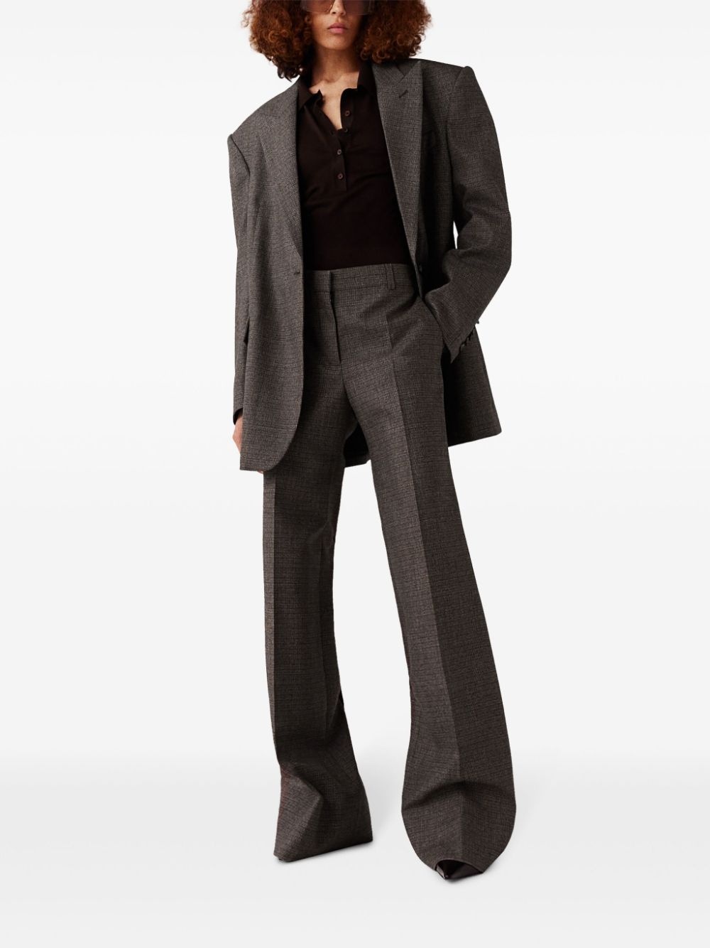 wool tailored trousers - 2