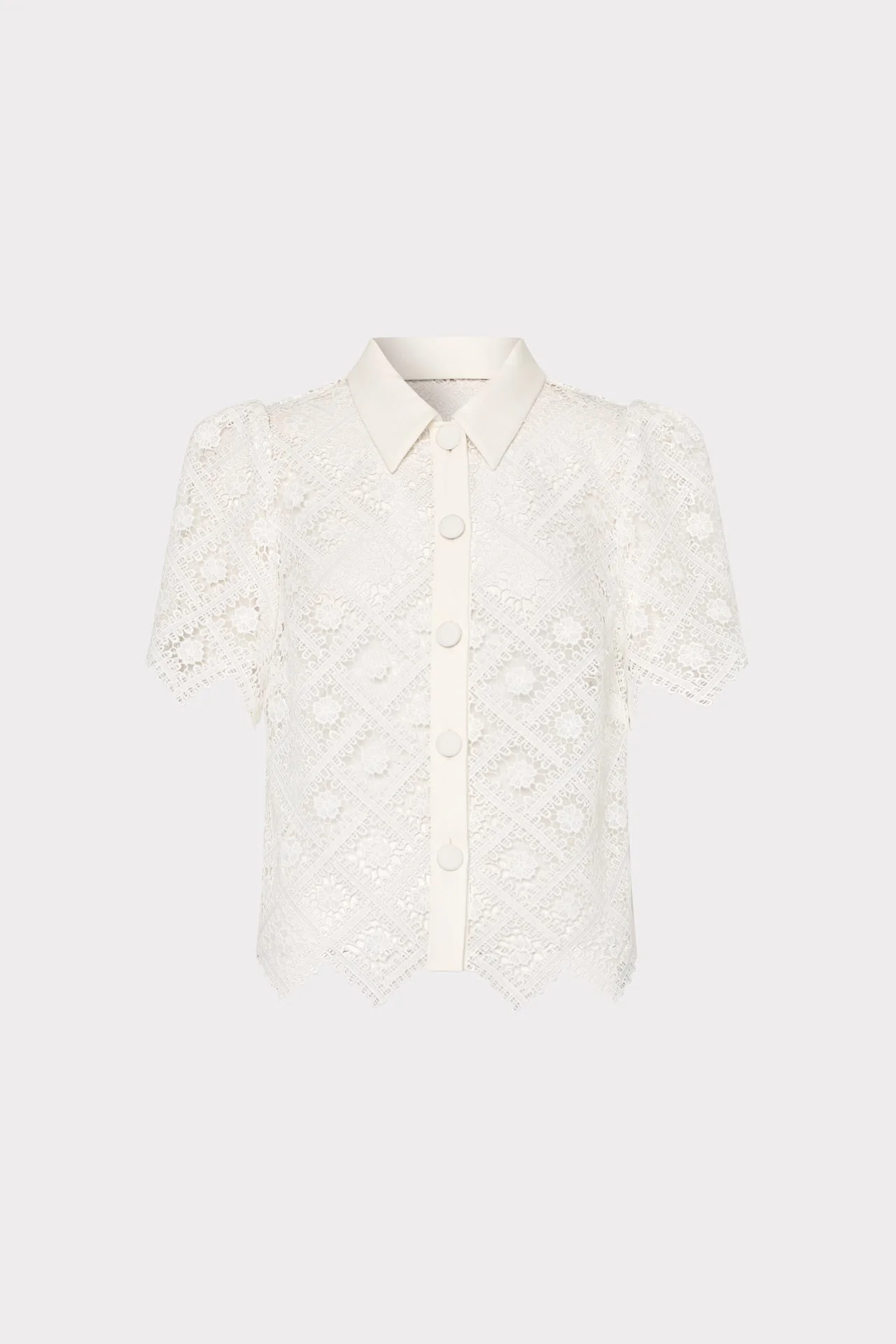 Addison Tile Lace Top - 1