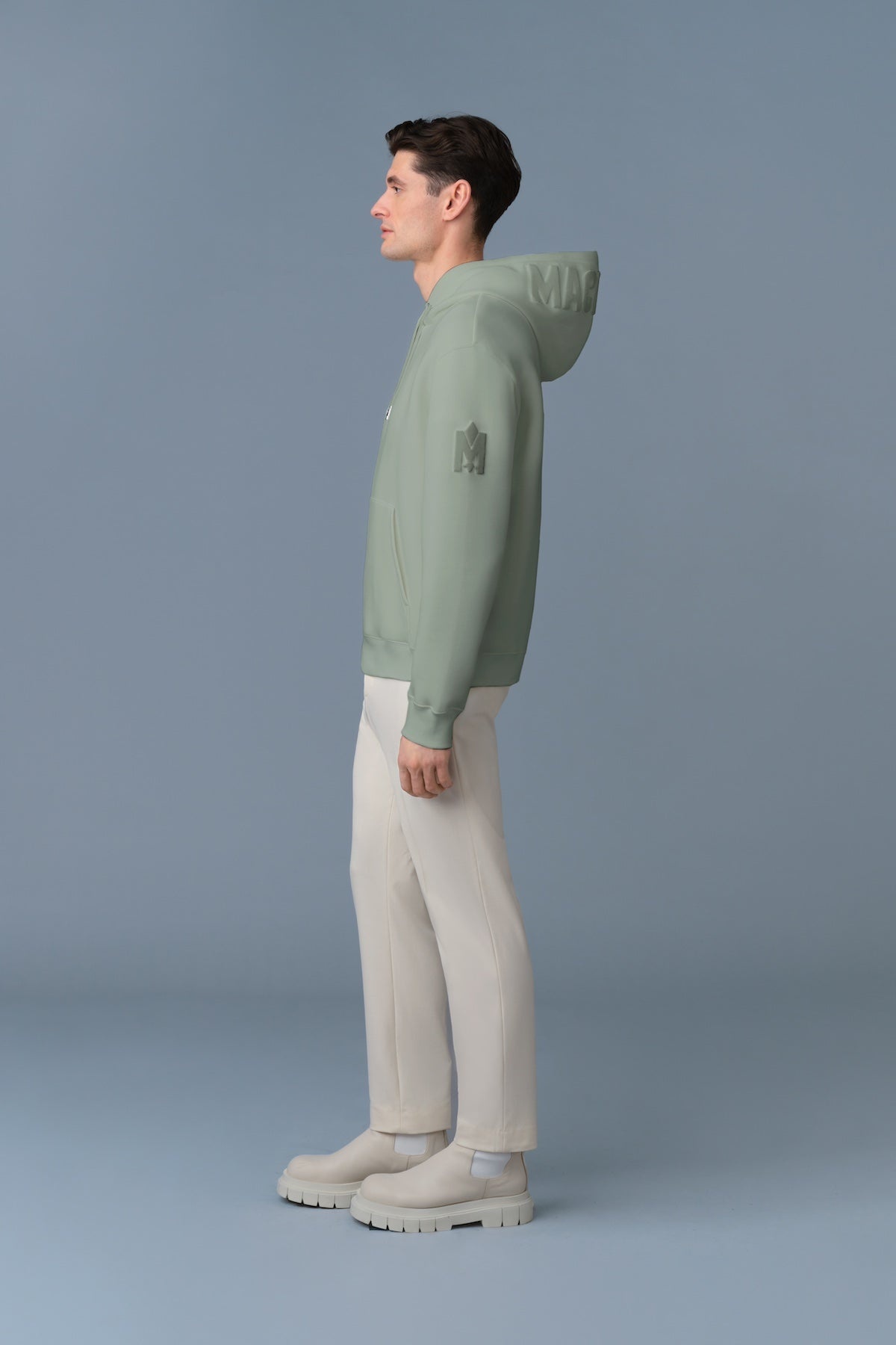 KRYS hoodie with velvet embroidery - 3
