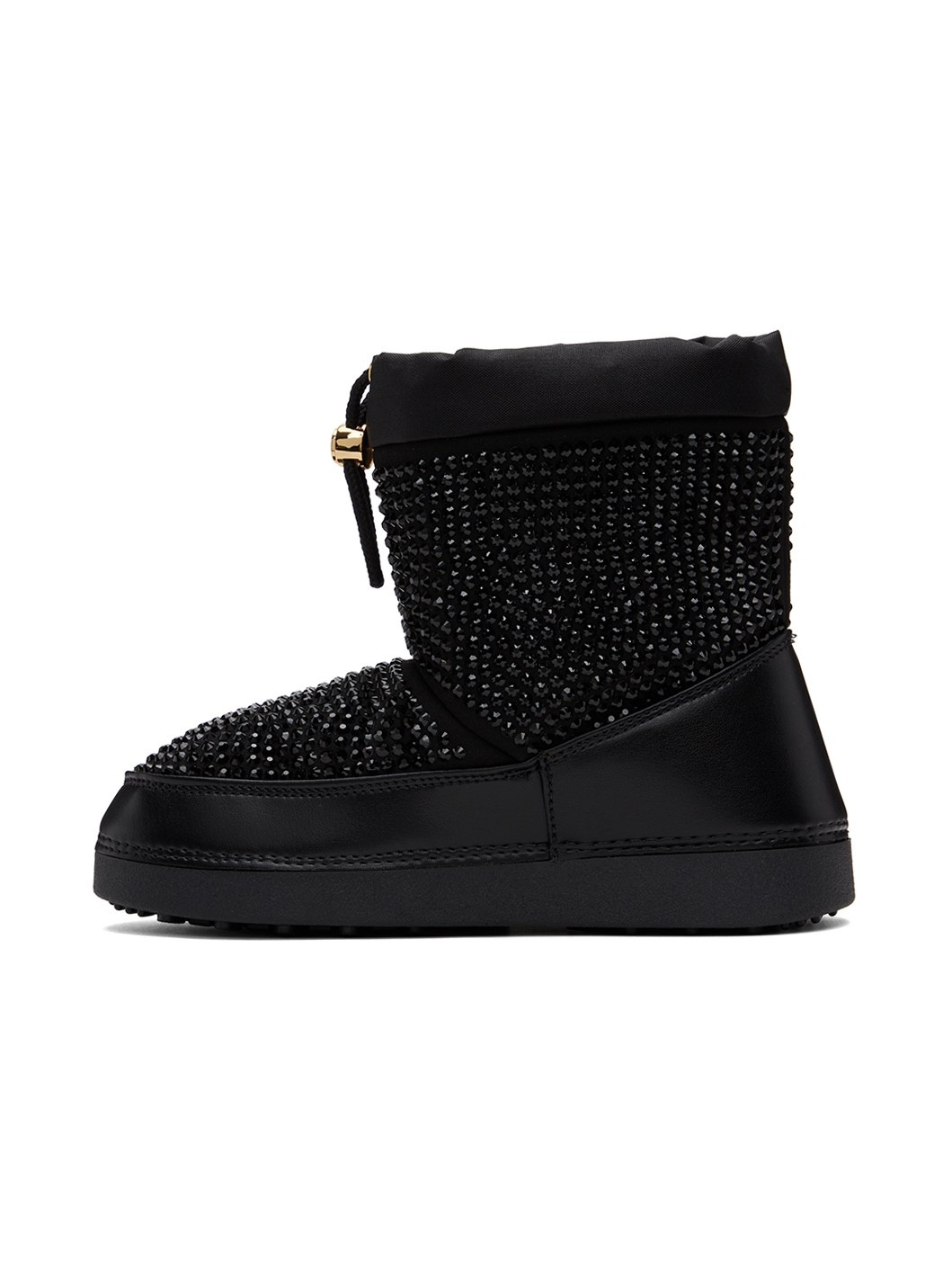 Black Snow Crystal Boots - 3